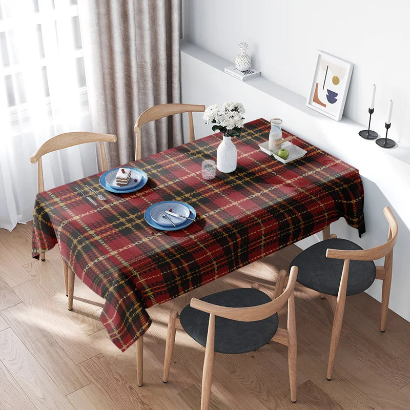 Plaid Tablecloth